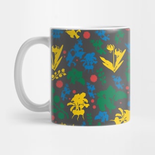 Cute Colorful Flowers Floral Nature Plant Pattern Mug